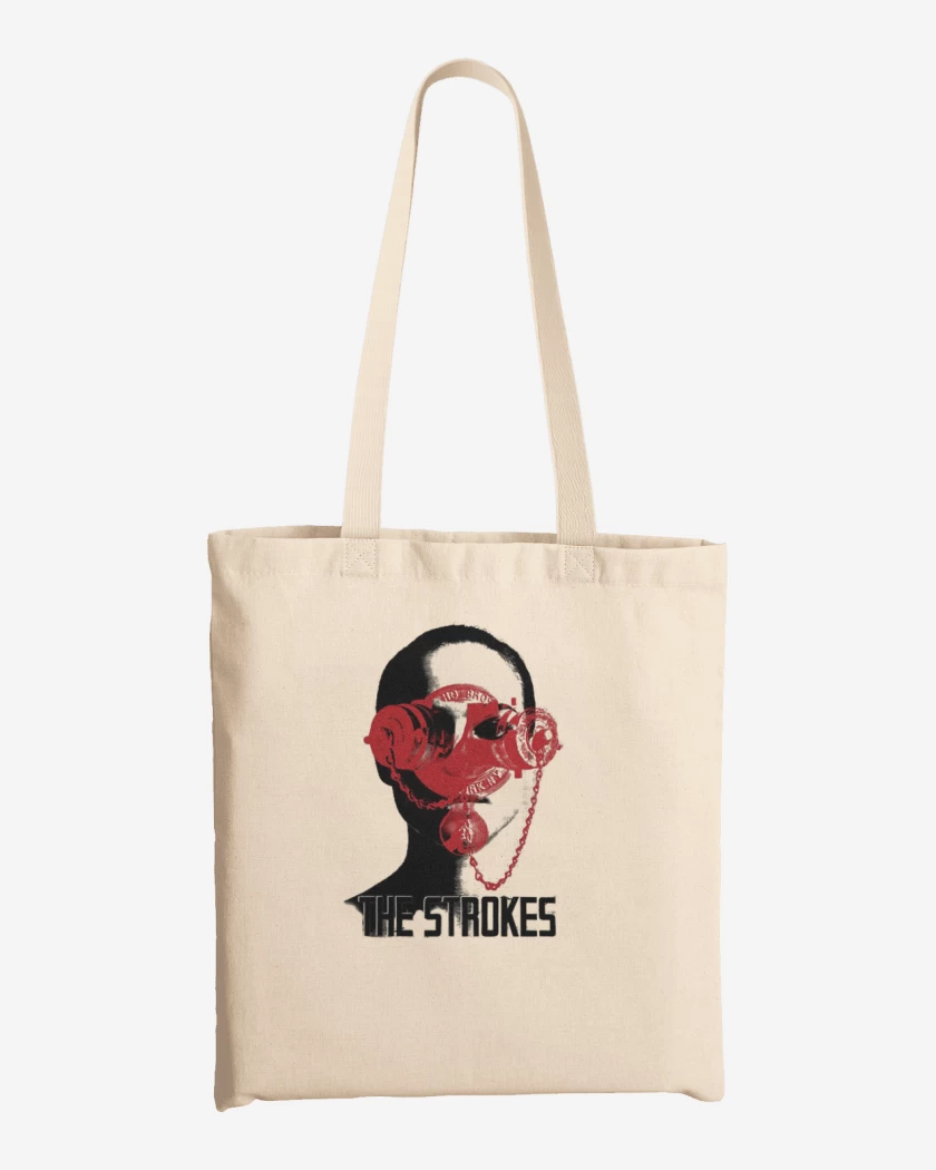 Totebag Blanco de Strokes 2