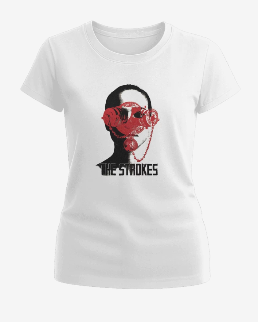 Polera de Mujer Blanco de Strokes 2