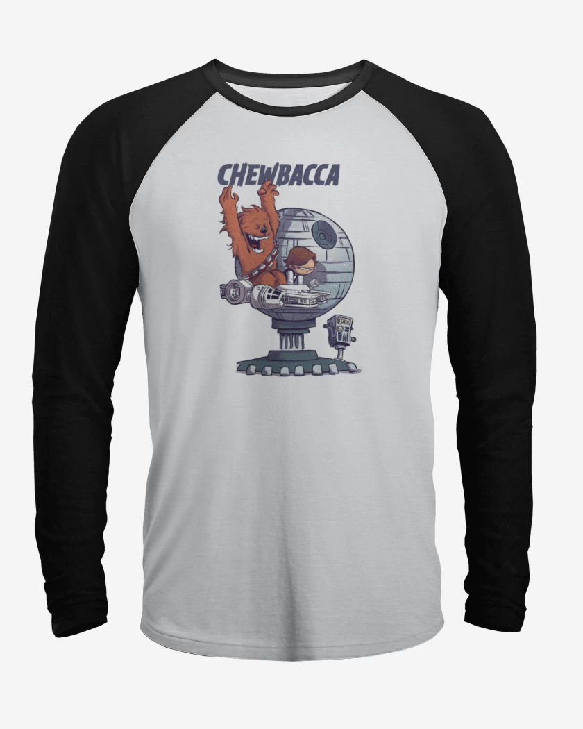 Polera Raglan Blanco / Negro de CHEW 