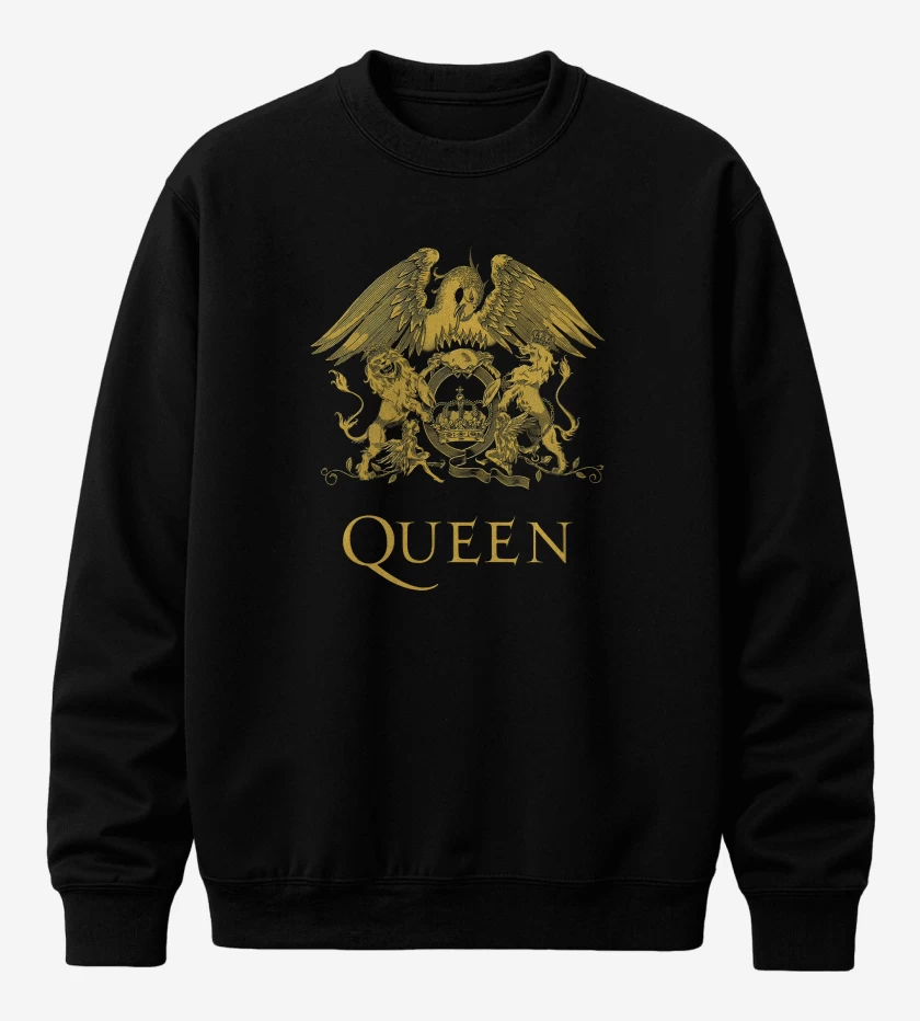 Poleron polo Negro de Queen Escudo