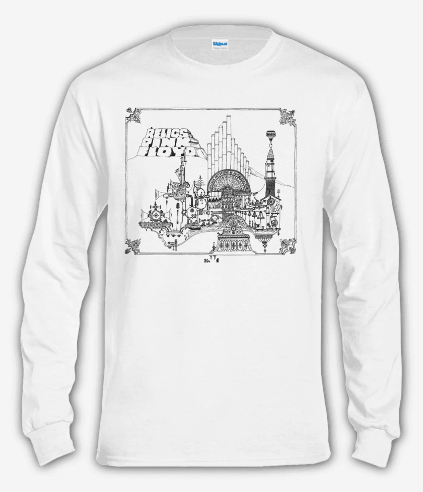 Polera manga larga Blanco de Relics