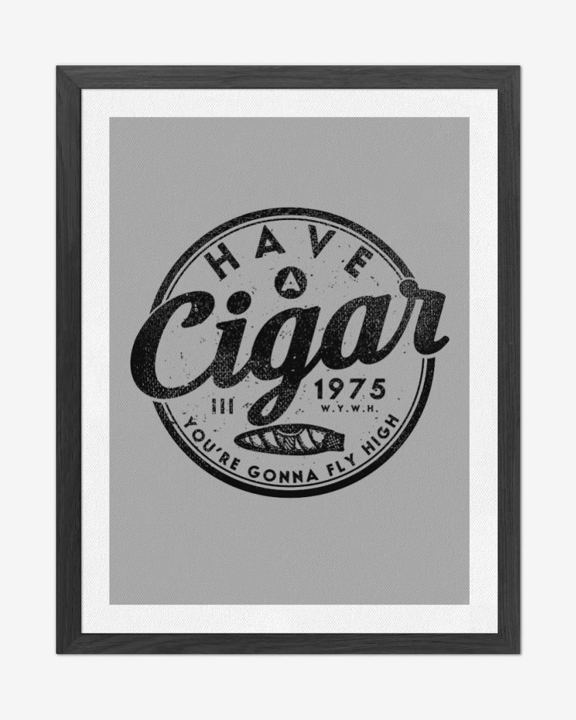Cuadro decorativo Gris Melange de Have a cigar