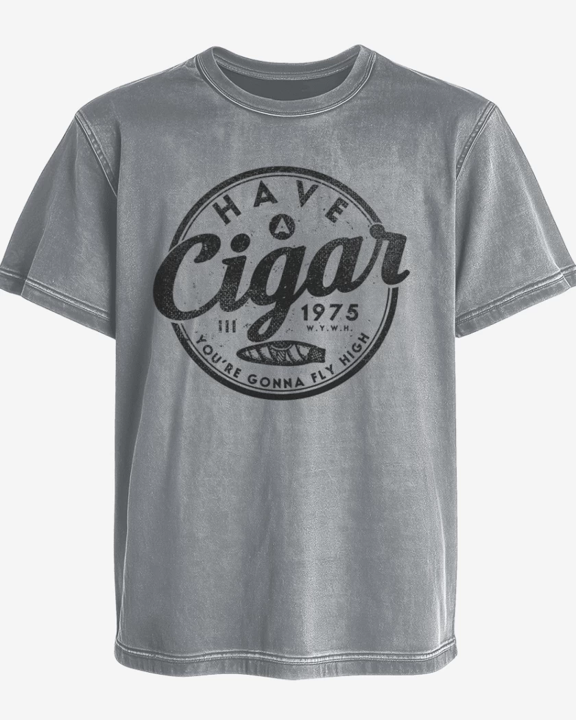 Polera desgastada Have a cigar