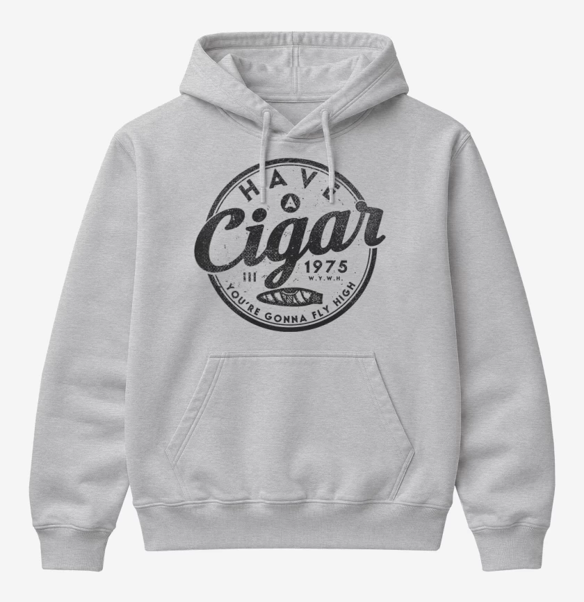 Poleron Canguro básico Gris Melange de Have a cigar