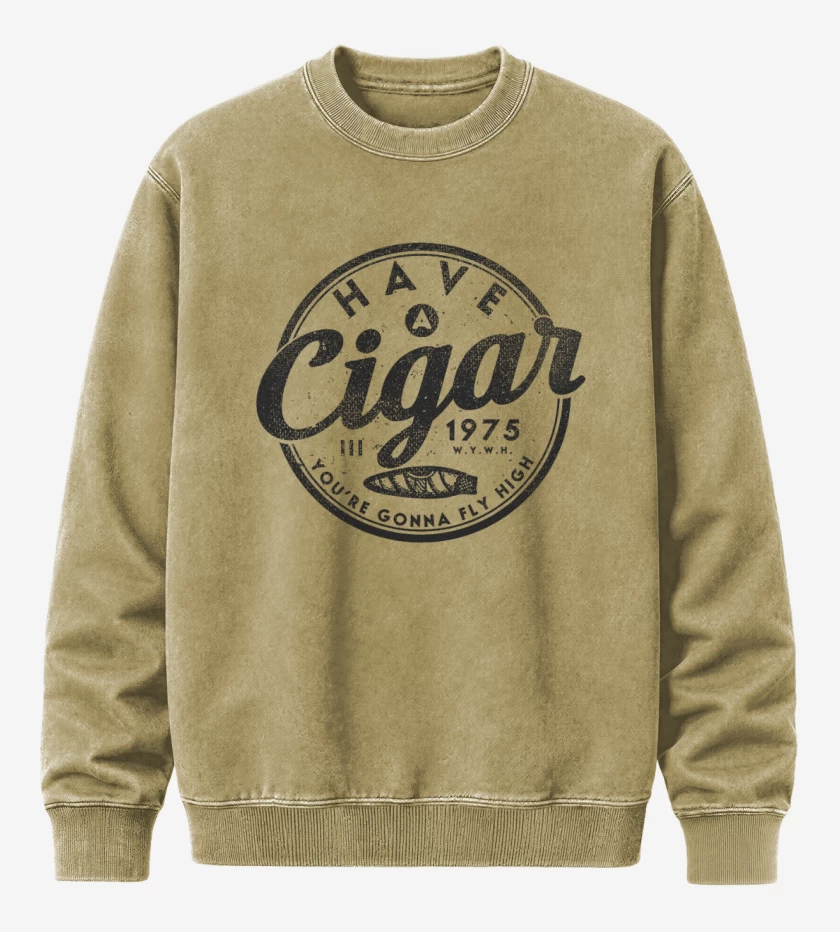 Poleron Polo Acid Wash Beige de Have a cigar