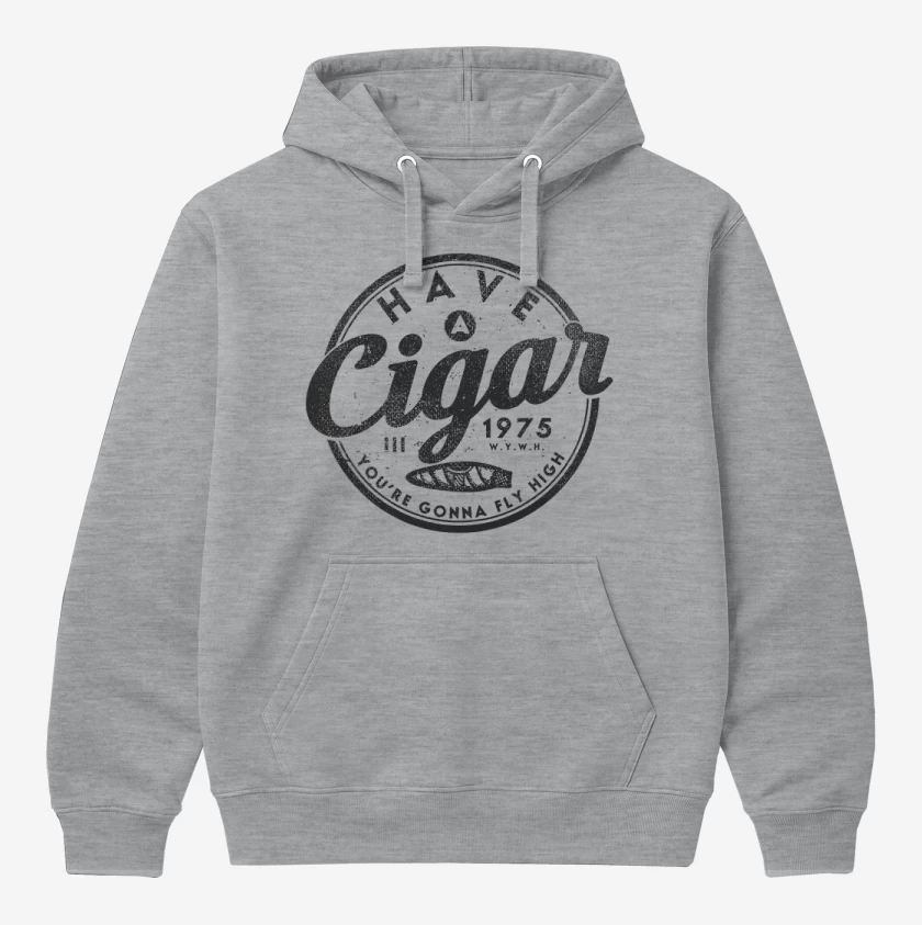 Polerón Canguro Gris Melange de Have a cigar