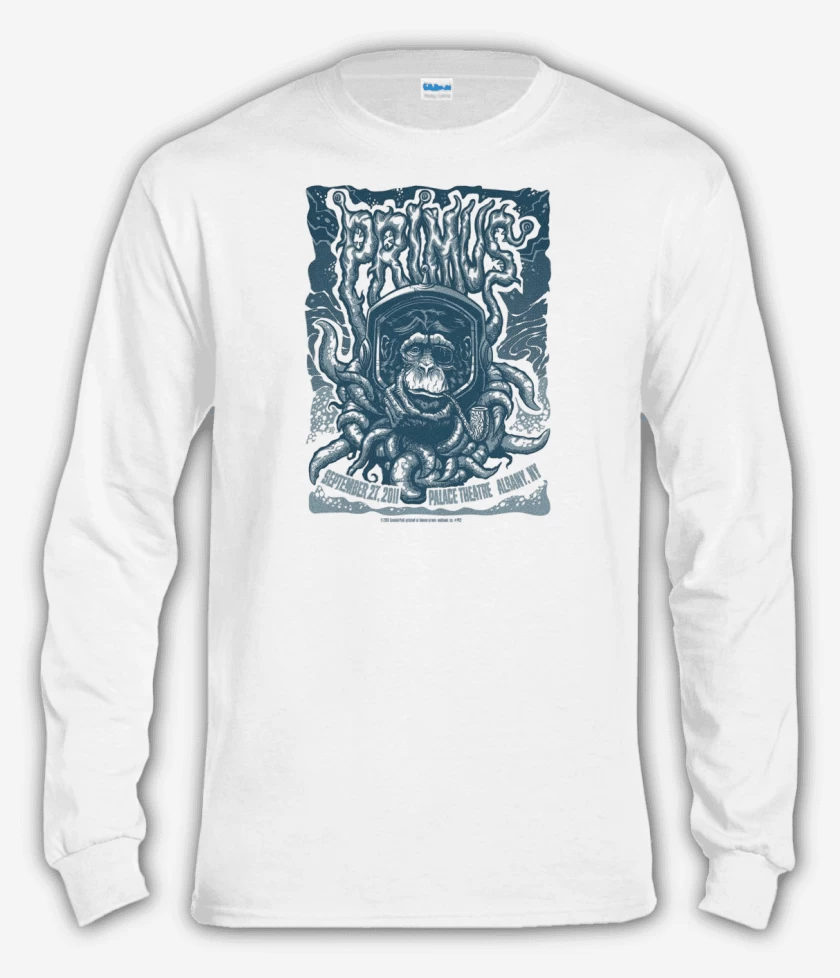 Polera manga larga Blanco de Primus 1 