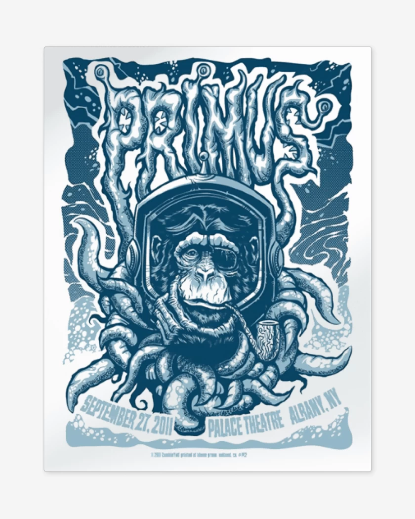 Print metalico Blanco de Primus 1 