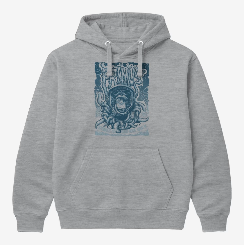 Polerón Canguro Gris Melange de Primus 1 