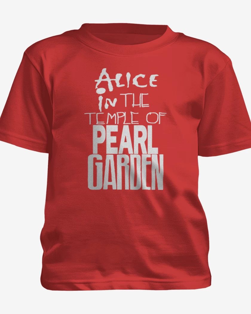 Polera de niño Alice in the temple of pearl garden