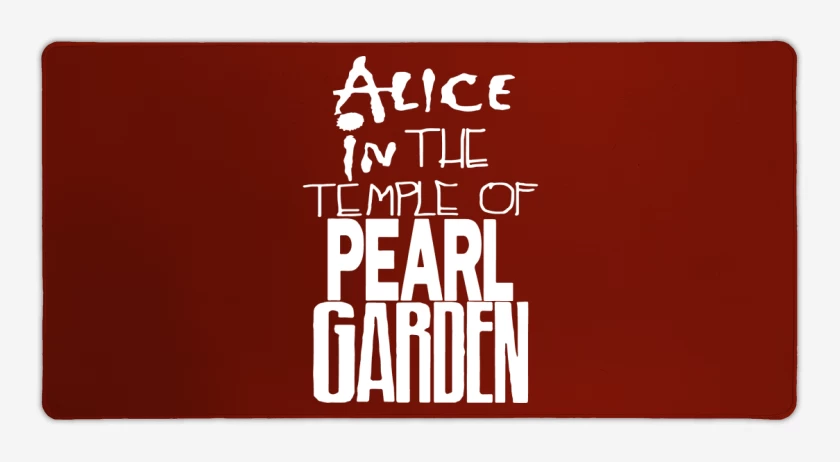 Mouse pad Gamer Alice in the temple of pearl garden