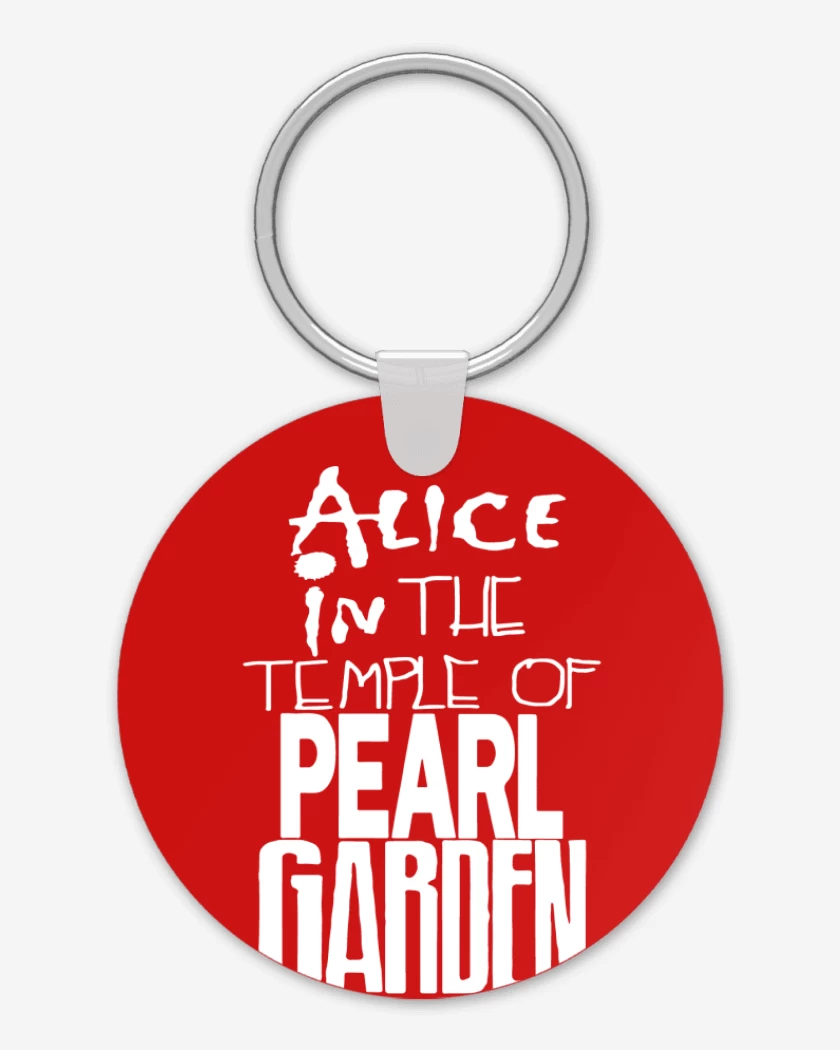 Llavero Alice in the temple of pearl garden