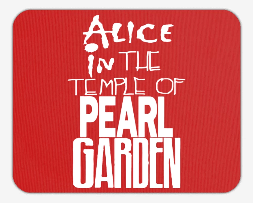 Mousepad Alice in the temple of pearl garden