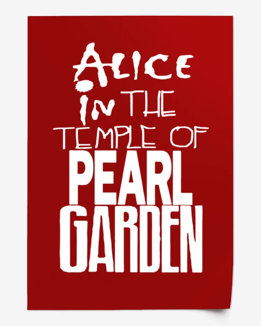 Print Alice in the temple of pearl garden