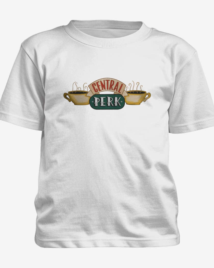 Polera de niño Blanco de Central Perk 