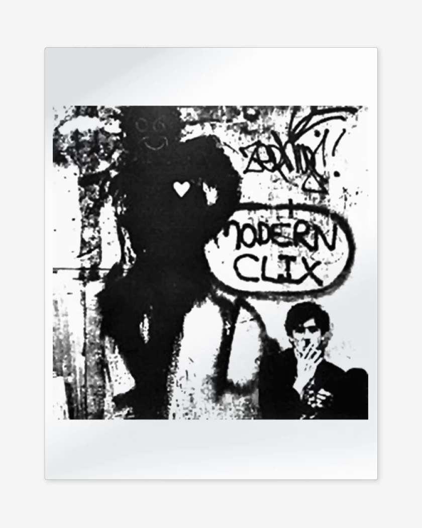 Print metalico Blanco de Modern Clix 