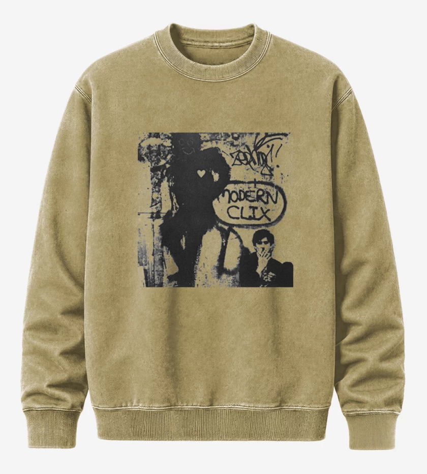 Poleron Polo Acid Wash Beige de Modern Clix 