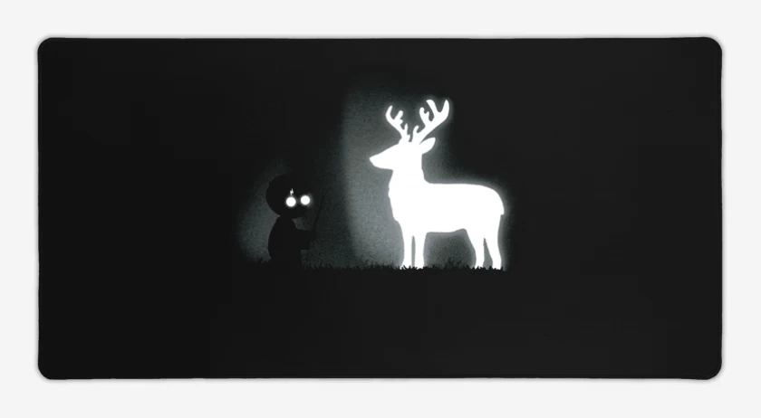 Mouse pad Gamer Negro de Potter Limbo