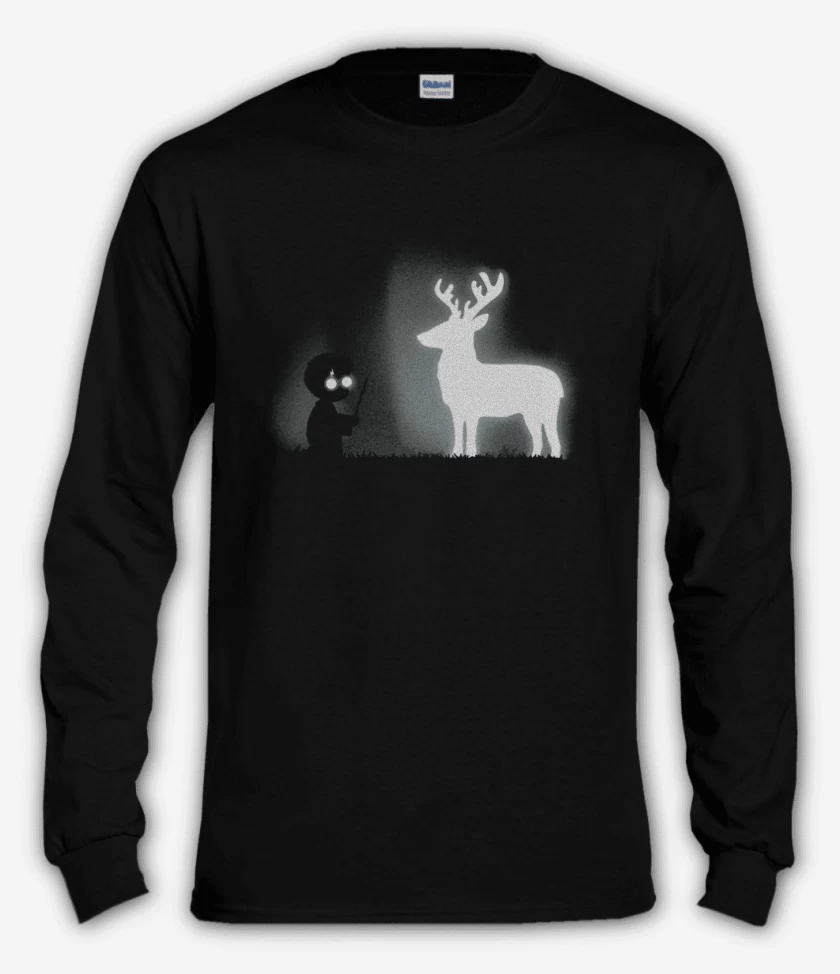 Polera manga larga Negro de Potter Limbo