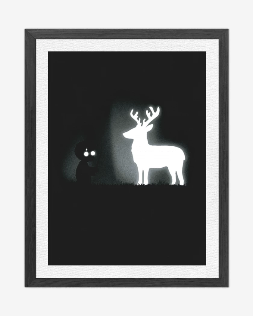 Cuadro decorativo Negro de Potter Limbo
