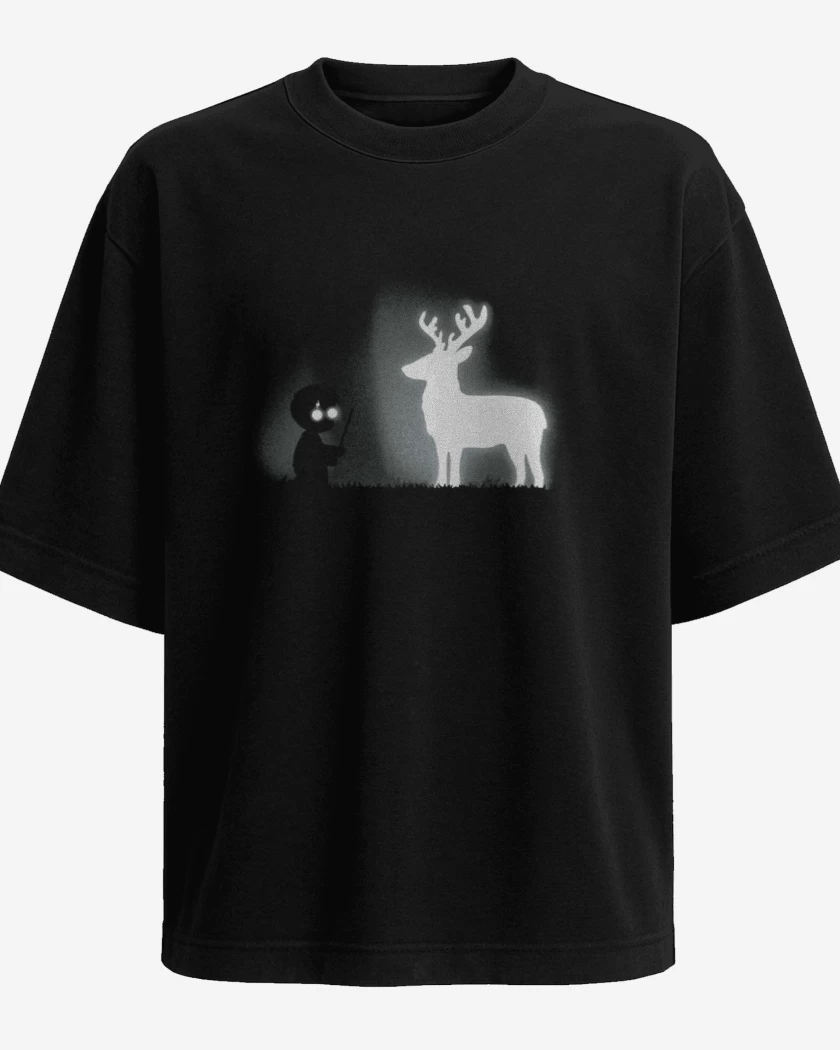 Polera Oversize Negro de Potter Limbo