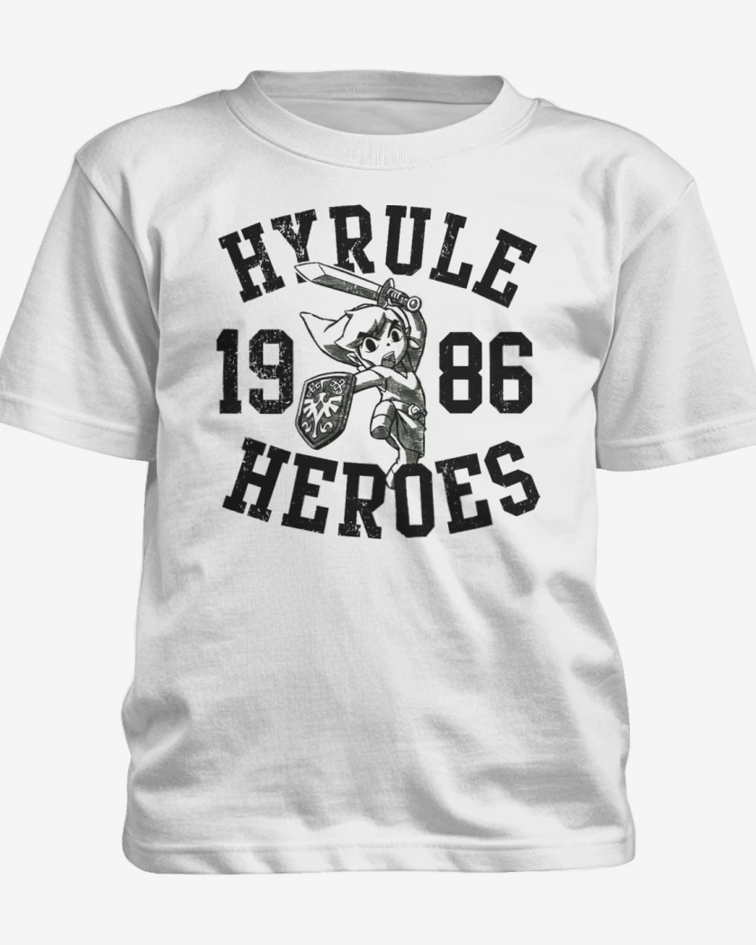 Polera de niño Blanco de Hyrule Heroes