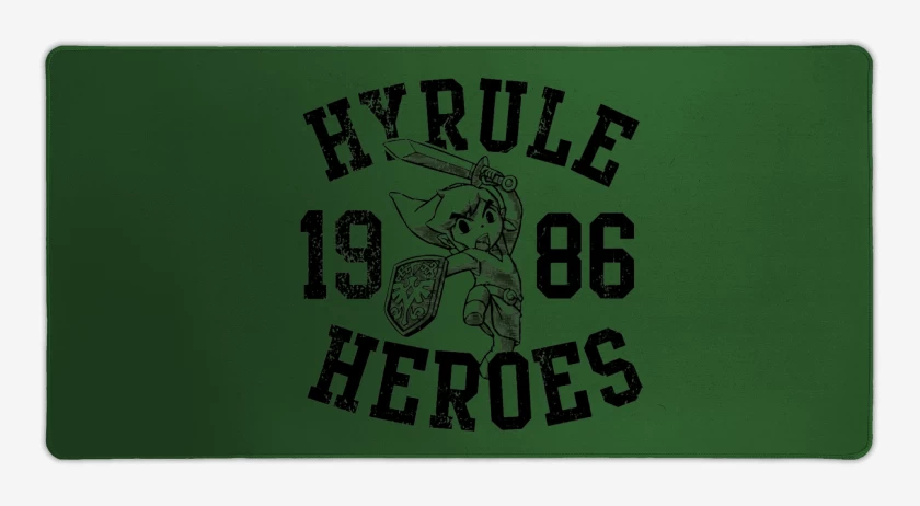 Mouse pad Gamer Verde jade de Hyrule Heroes