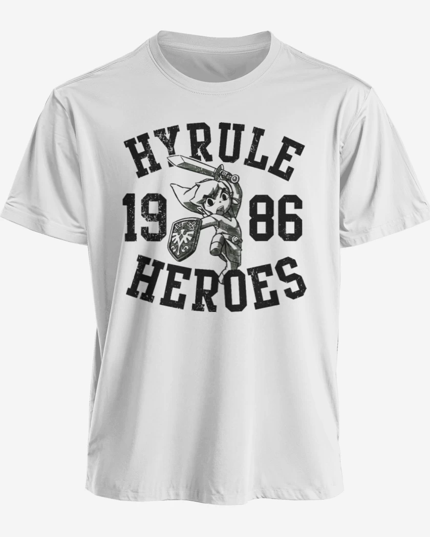 Polera premium Blanco de Hyrule Heroes