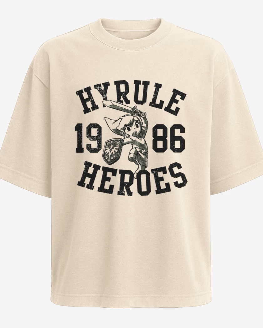 Polera Oversize Beige de Hyrule Heroes