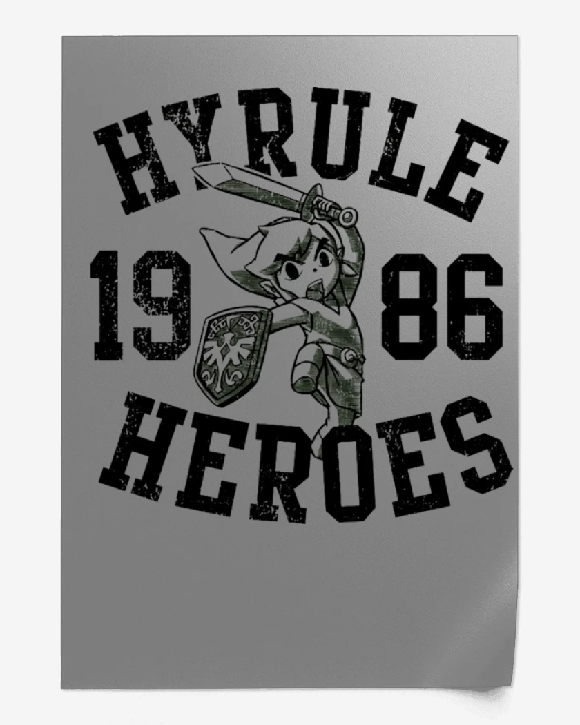 Print Gris Melange de Hyrule Heroes