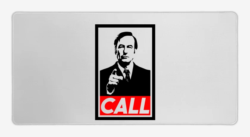Mouse pad Gamer Blanco de its all good man