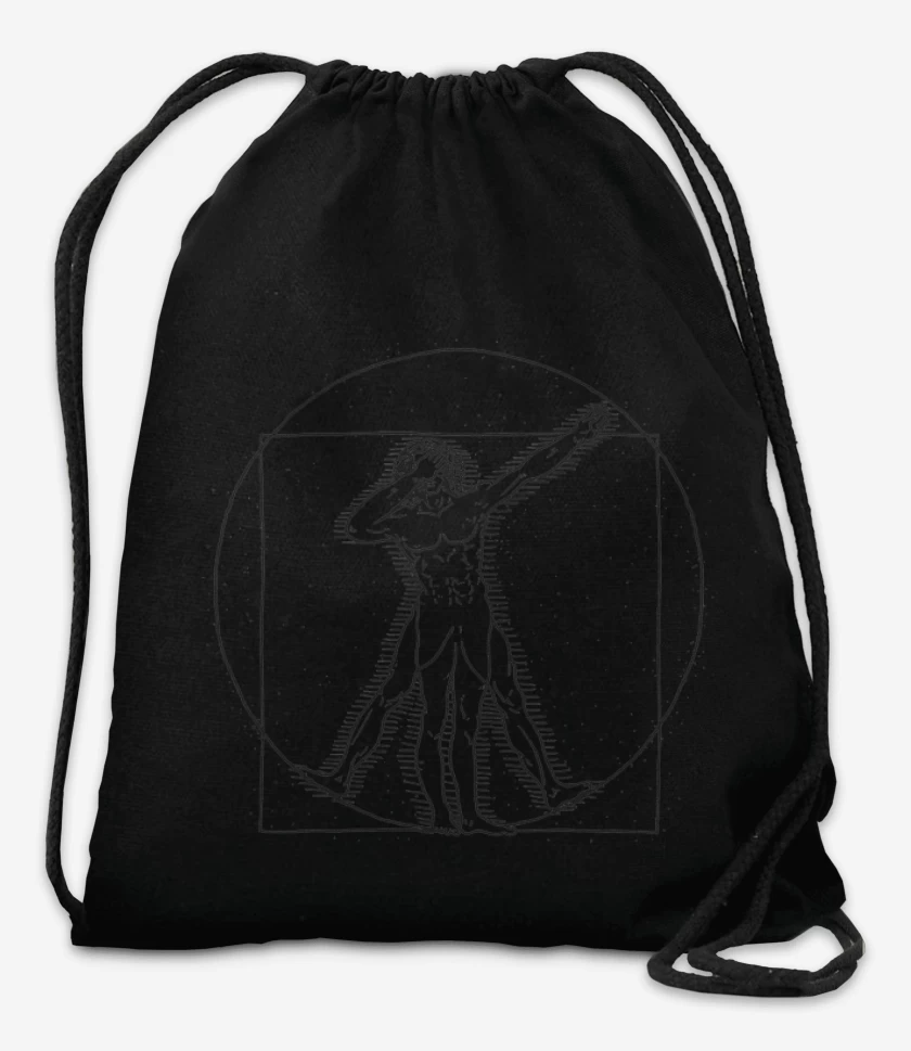 Mochila Negro de Dab davinci