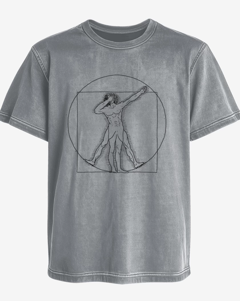 Polera desgastada Dab davinci