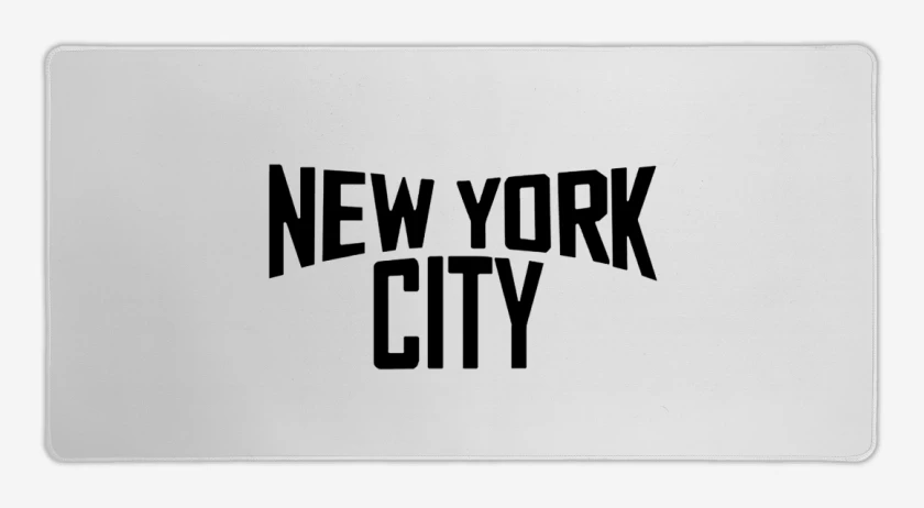Mouse pad Gamer New york lennon