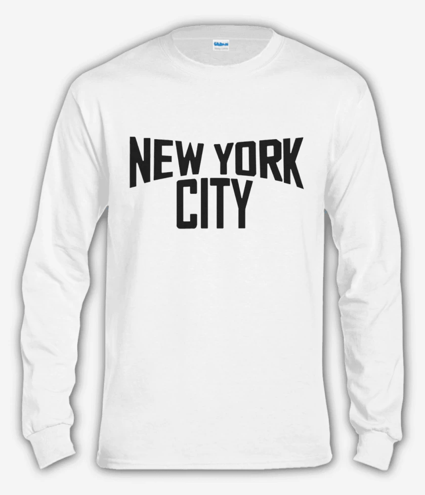 Polera manga larga New york lennon