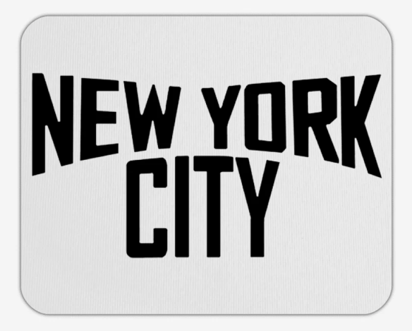 Mousepad New york lennon