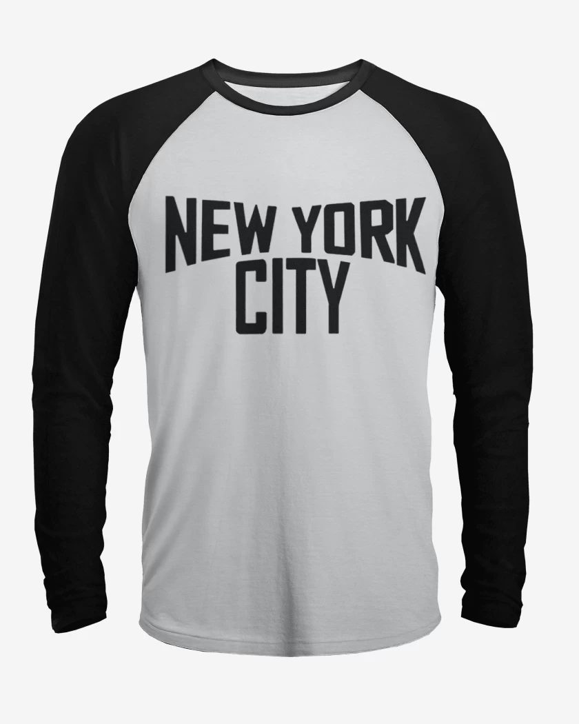 Polera Raglan New york lennon