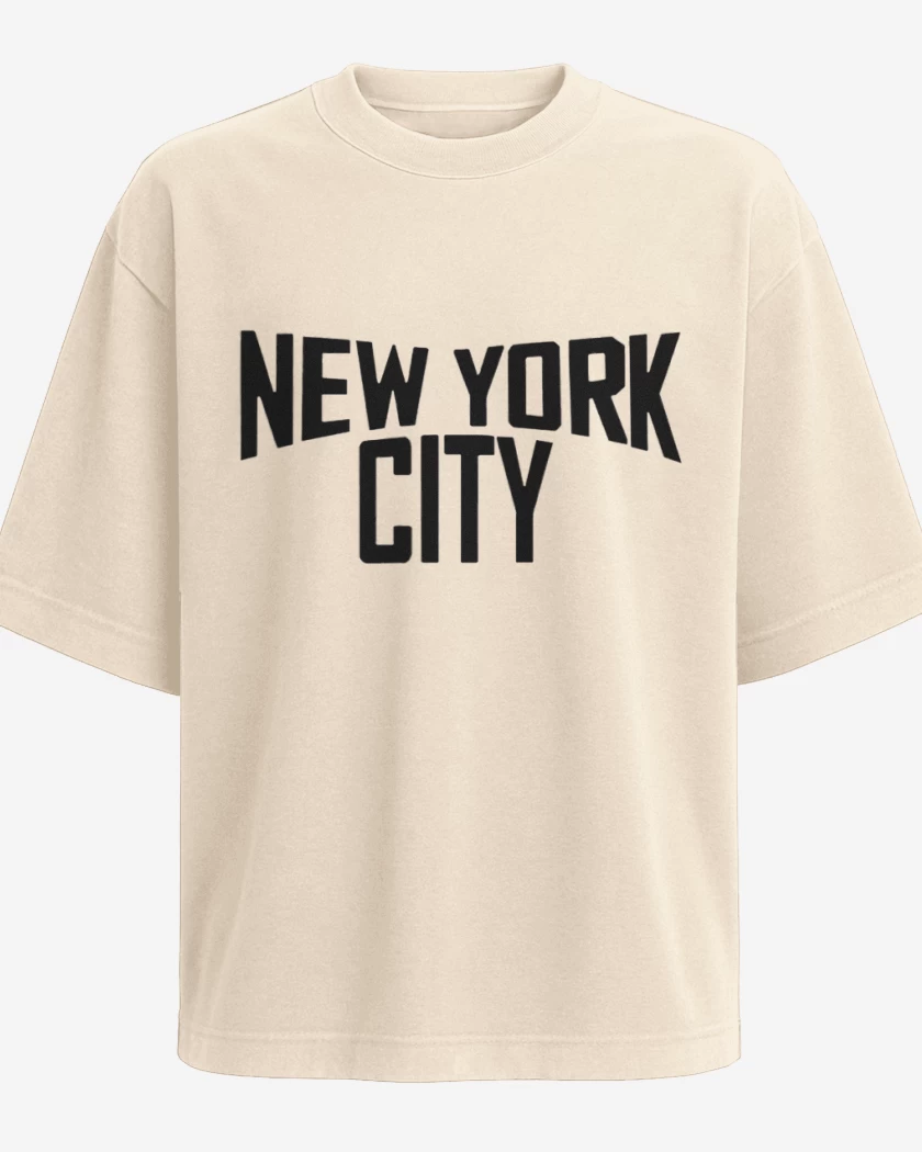 Polera Oversize New york lennon