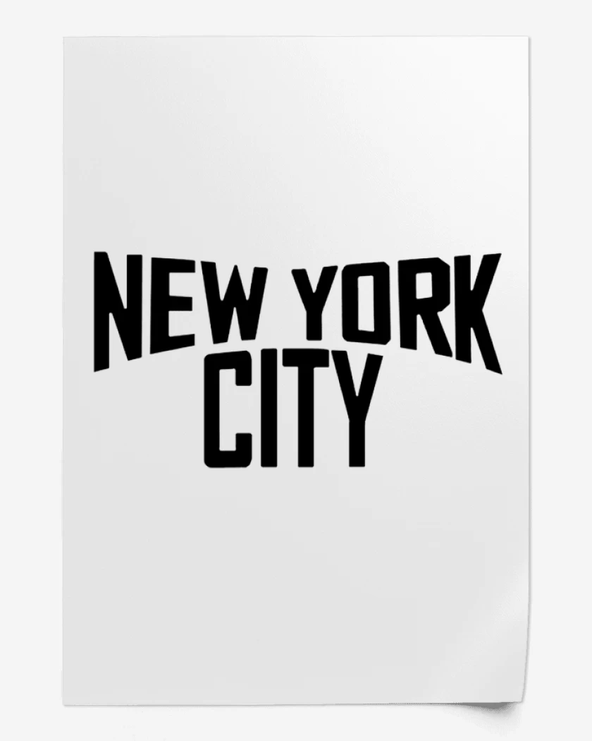 Print New york lennon