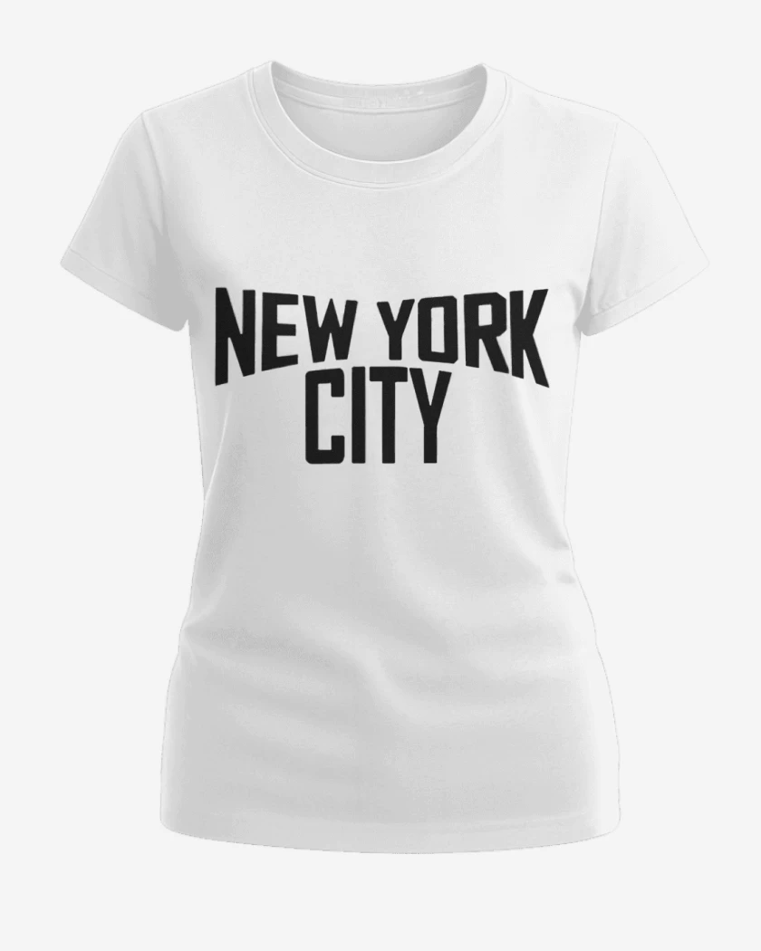 Polera de Mujer Blanco de New york lennon