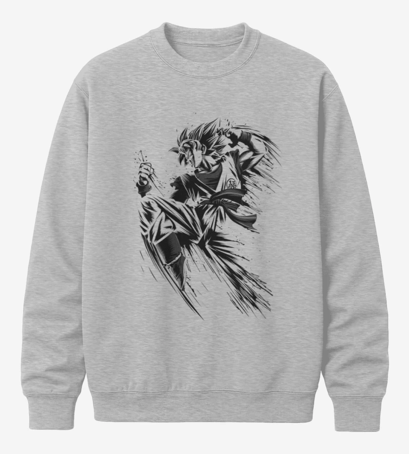 Poleron polo Gris Melange de Koku