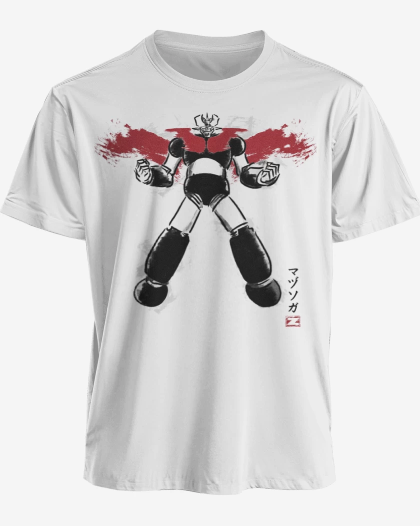 Polera premium Blanco de Mazinger II