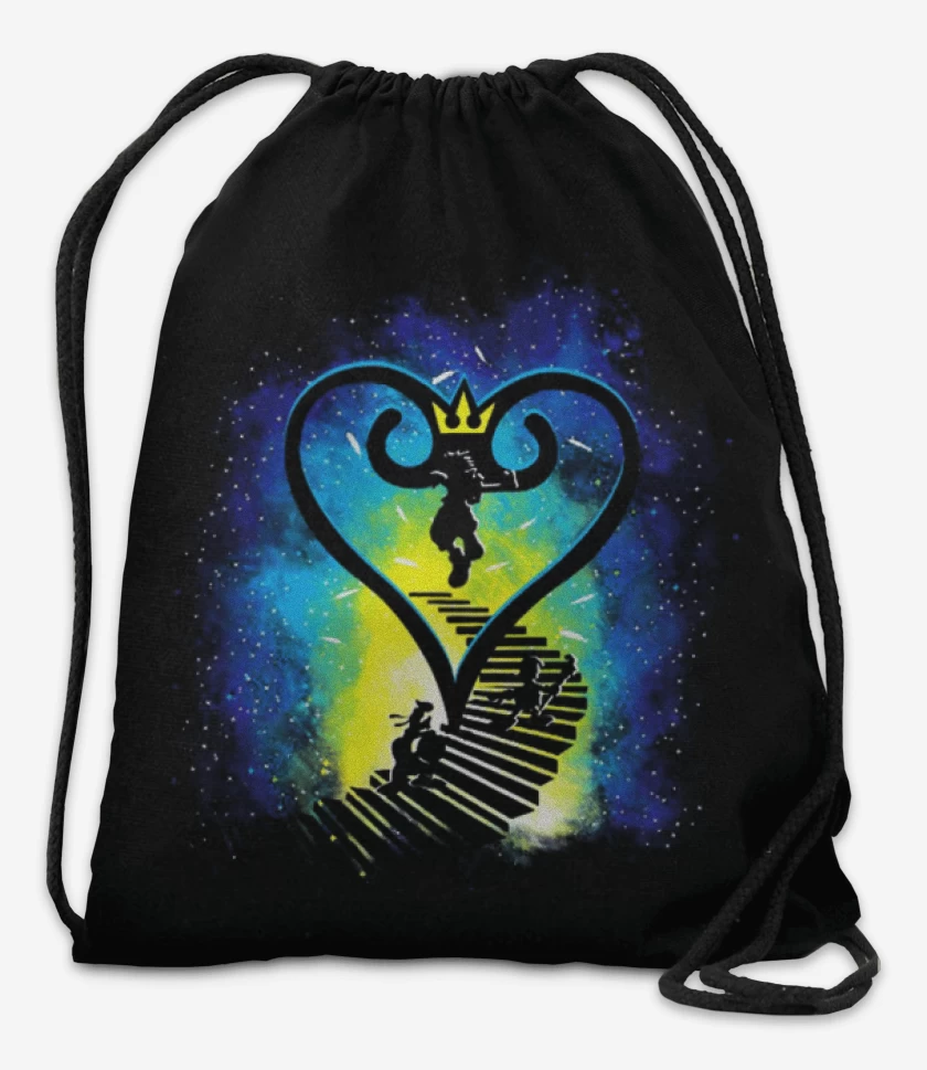 Mochila Negro de La busqueda kingdom