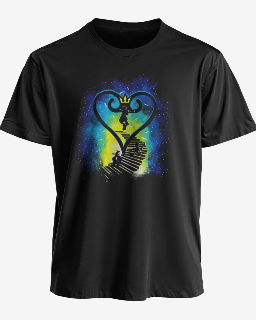 Polera premium Negro de La busqueda kingdom