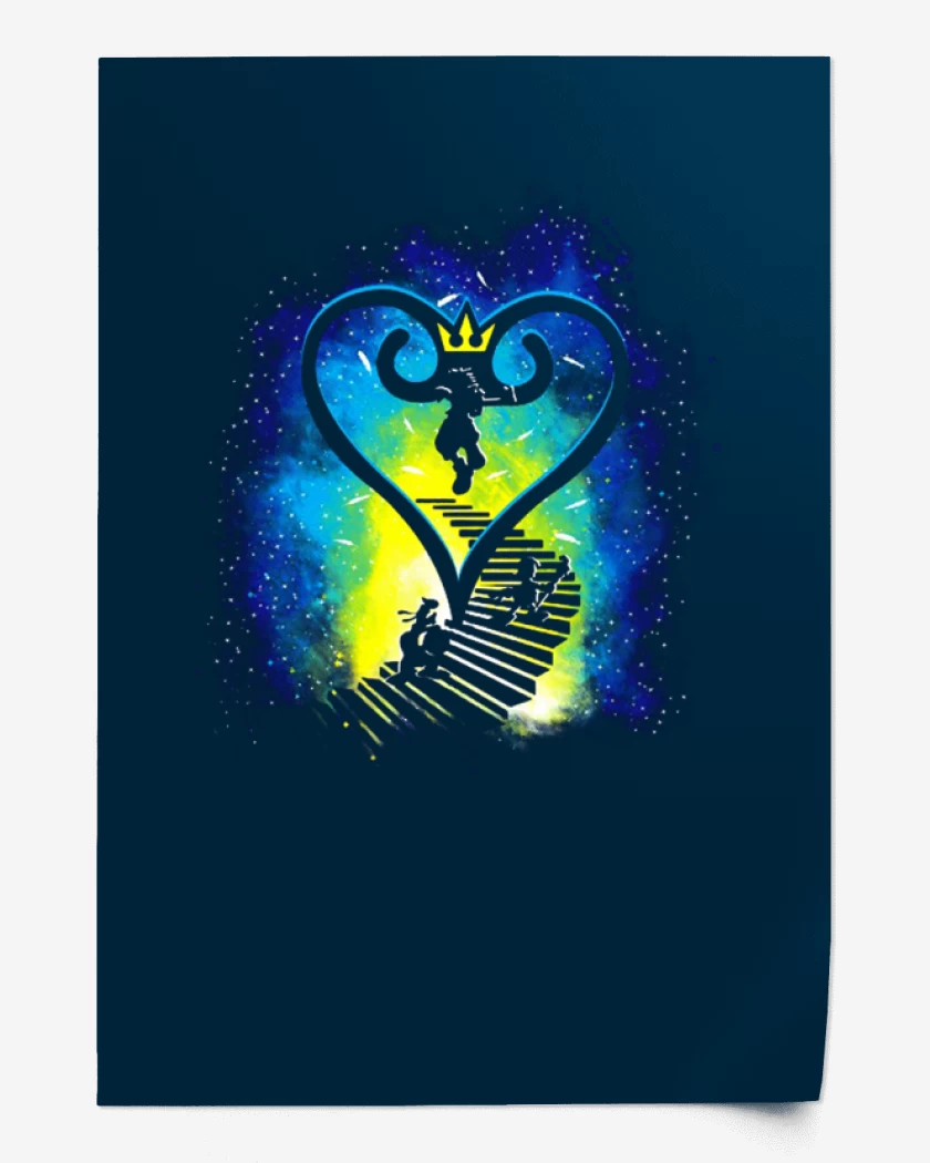 Print Azul Marino de La busqueda kingdom
