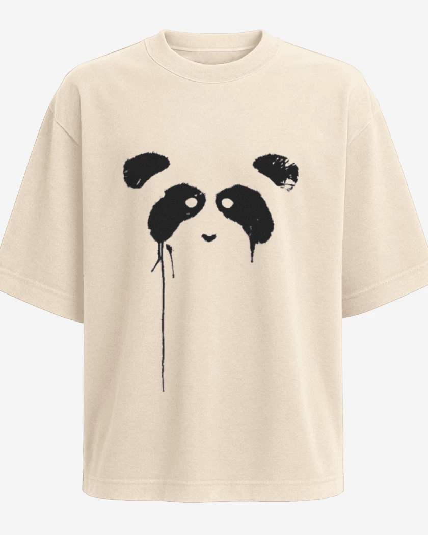 Polera Oversize Beige de Pand@