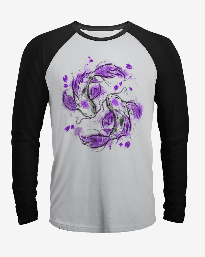 Polera Raglan Koi