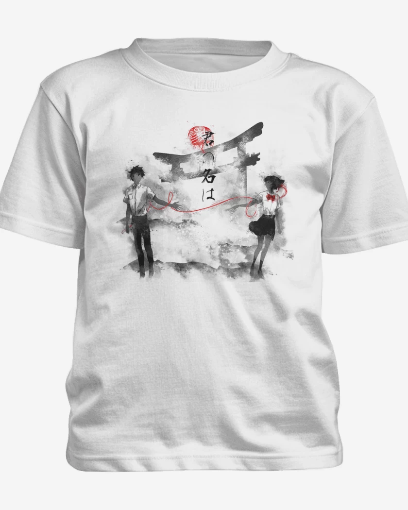 Polera de niño Blanco de Your name