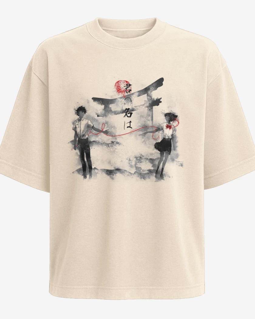 Polera Oversize Beige de Your name
