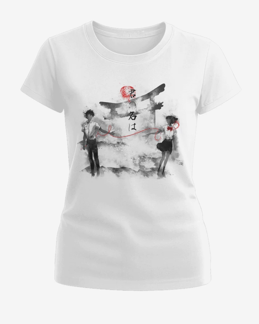 Polera de Mujer Blanco de Your name